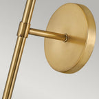 HK-HOLLIS1-O-HB-BATH Hollis 1 Light Wall Light Heritage Brass