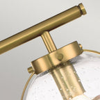 HK-HOLLIS3-C-HB-BATH Hollis 3 Light Wall Light Heritage Brass