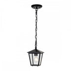 HK-HUNTERSFIELD8-S-BK Huntersfield 1 Light Small Chain Lantern Black