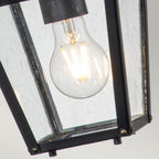 HK-HUNTERSFIELD8-S-BK Huntersfield 1 Light Small Chain Lantern Black