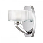 HK-MERIDIAN1-BATH-PC Meridian 1 Light Wall Light Polished Chrome