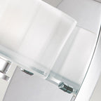 HK-MERIDIAN1-BATH-PC Meridian 1 Light Wall Light Polished Chrome