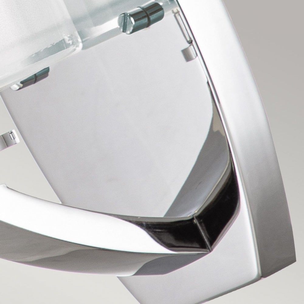 HK-MERIDIAN1-BATH-PC Meridian 1 Light Wall Light Polished Chrome