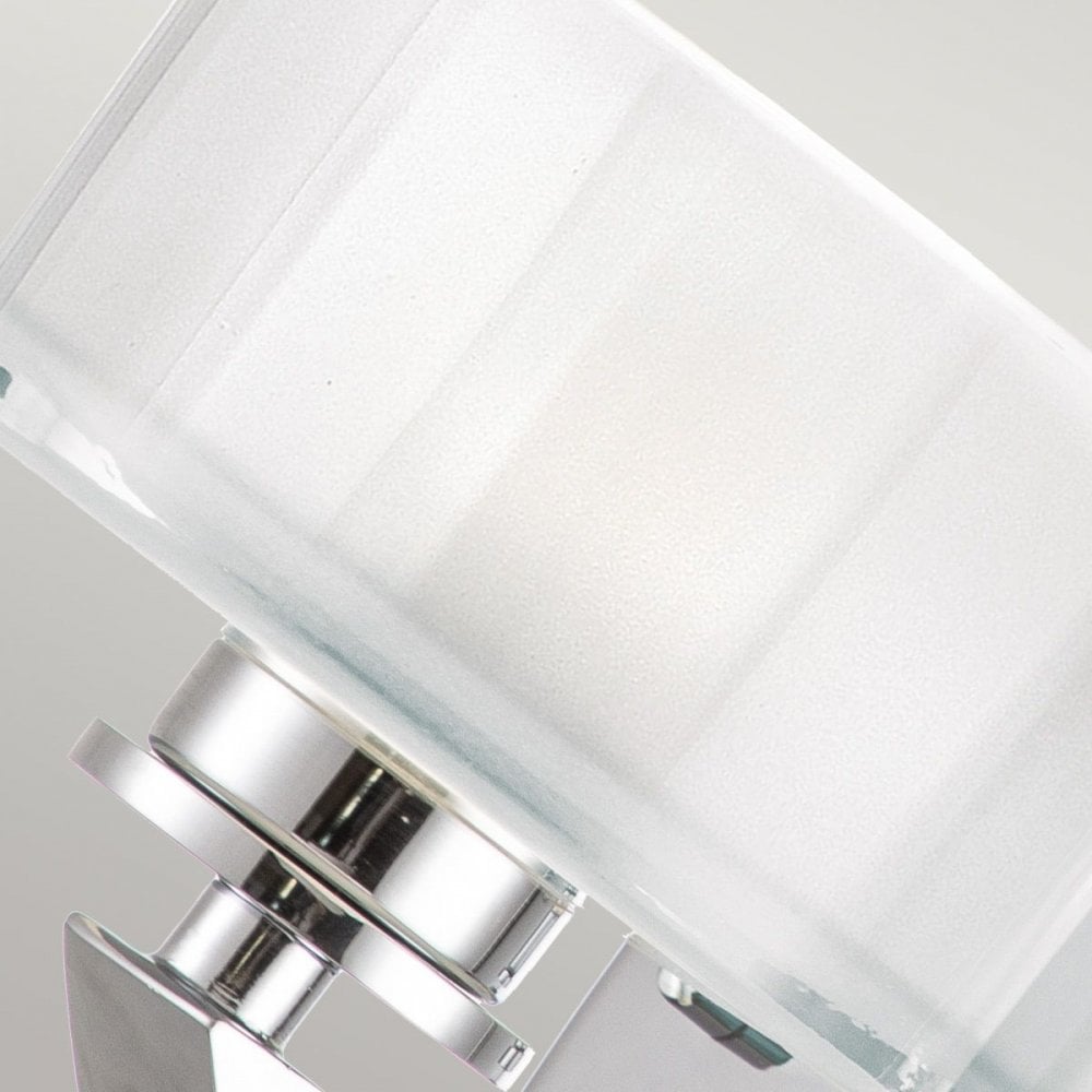 HK-MERIDIAN1-BATH-PC Meridian 1 Light Wall Light Polished Chrome