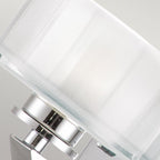 HK-MERIDIAN1-BATH-PC Meridian 1 Light Wall Light Polished Chrome