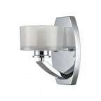 HK-MERIDIAN1-BATH-PC Meridian 1 Light Wall Light Polished Chrome