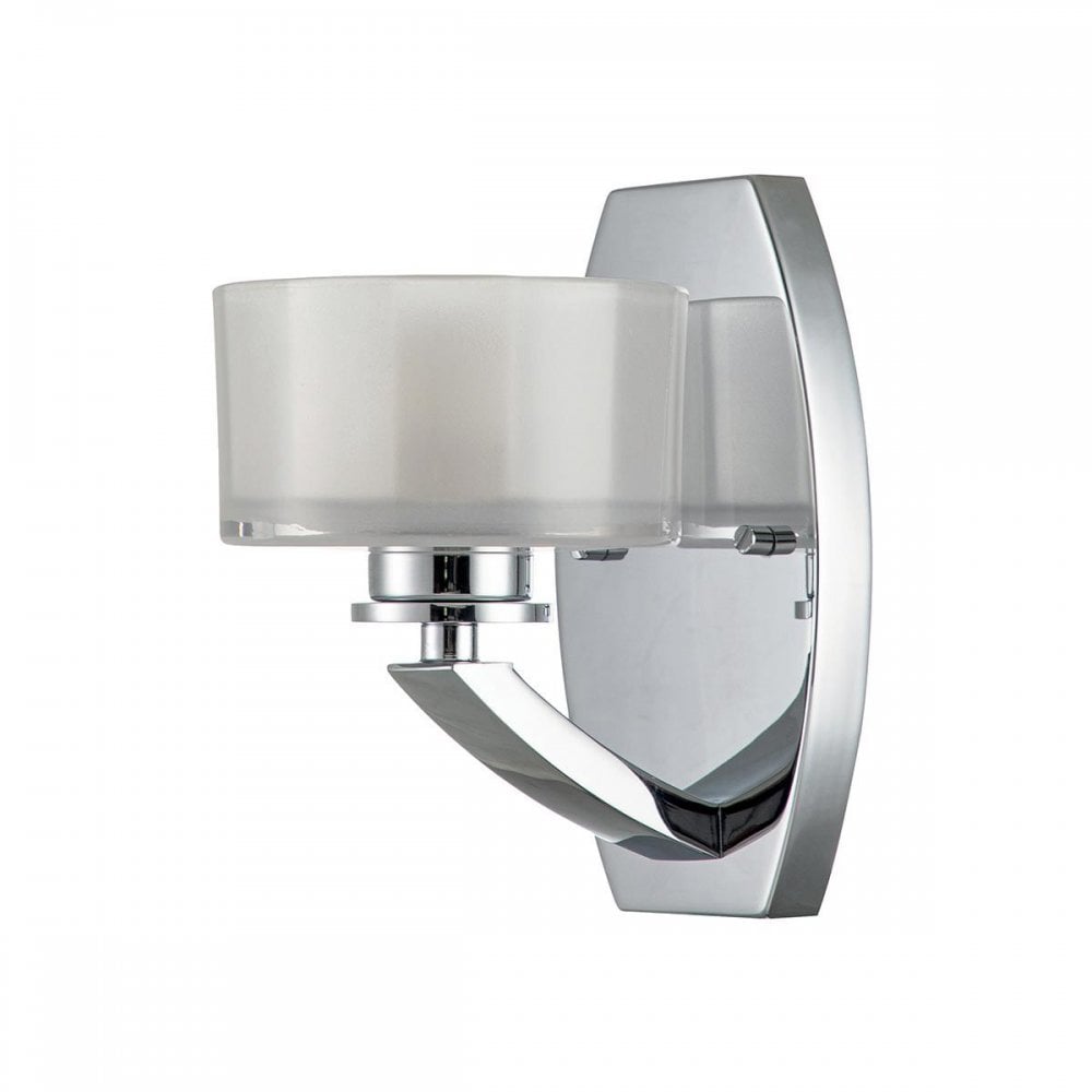 HK-MERIDIAN1-BATH-PC Meridian 1 Light Wall Light Polished Chrome