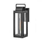 HK-SAG-HARBOR-S-BK Sag Harbor 1 Light Small Wall Lantern Black