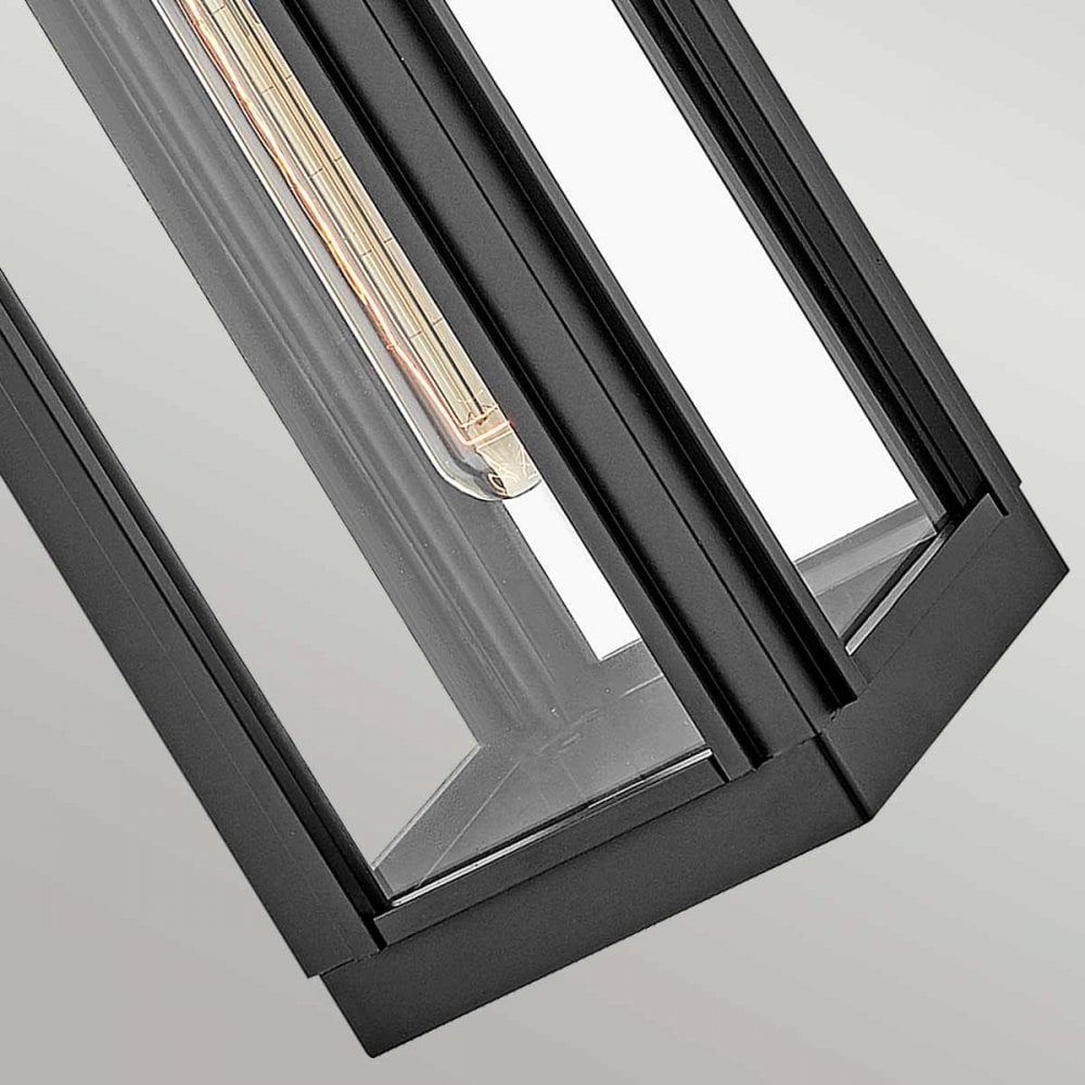 HK-SAG-HARBOR-S-BK Sag Harbor 1 Light Small Wall Lantern Black