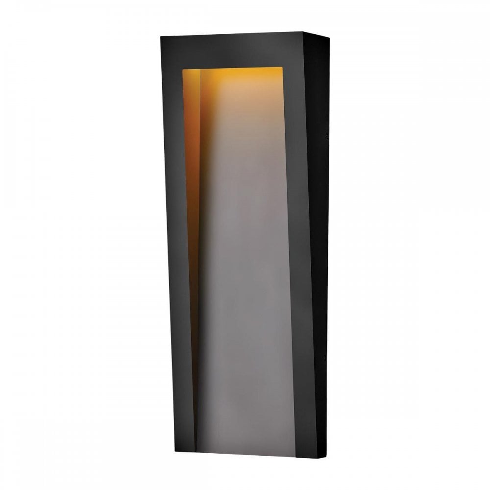 HK-TAPER-L-TBK Taper LED Wall Lantern Textured Black