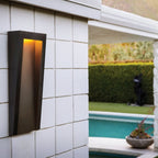 HK-TAPER-L-TBK Taper LED Wall Lantern Textured Black