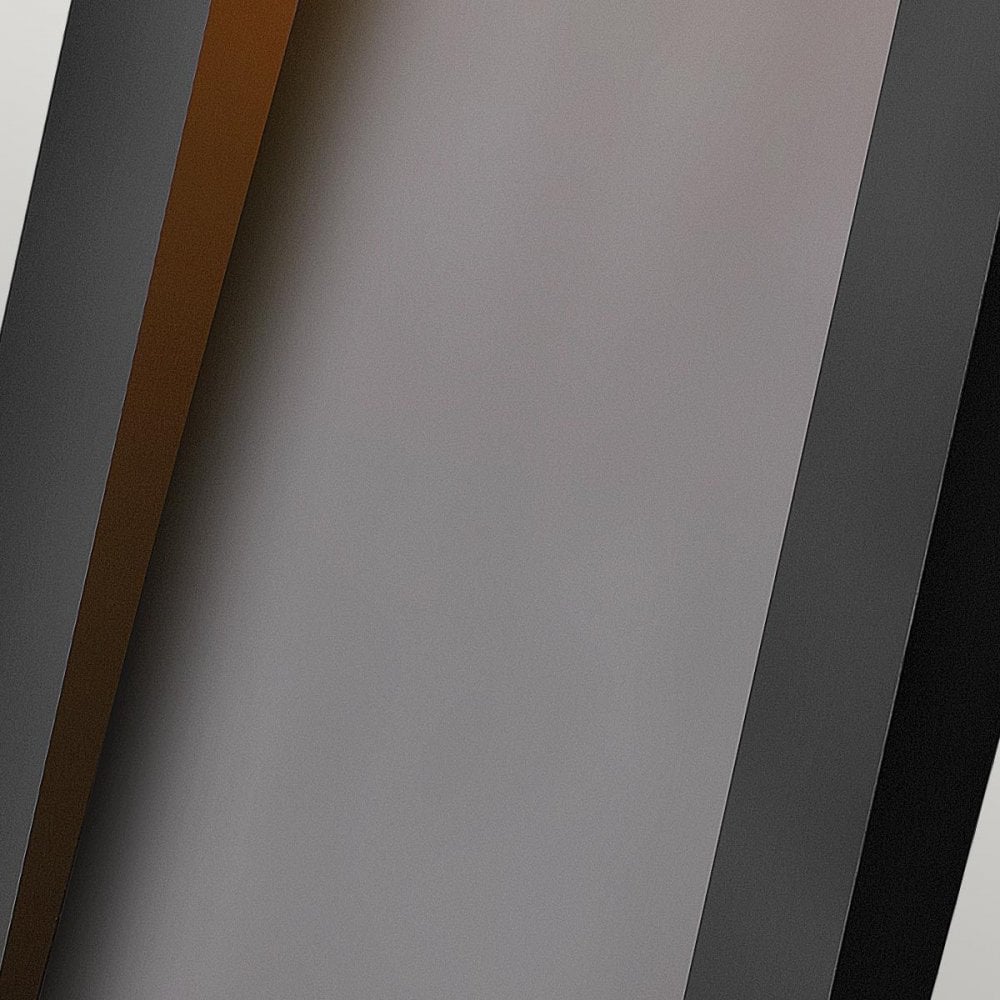 HK-TAPER-L-TBK Taper LED Wall Lantern Textured Black