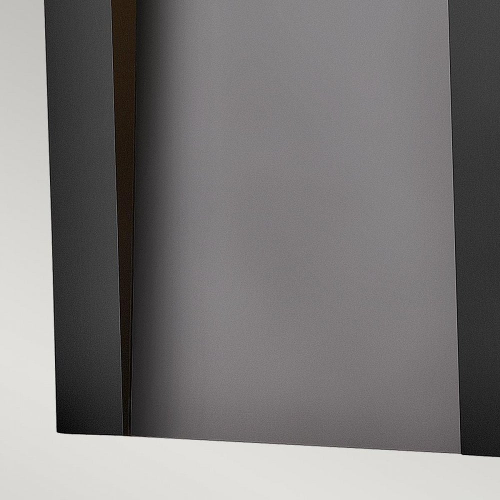 HK-TAPER-L-TBK Taper LED Wall Lantern Textured Black