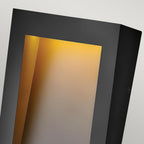 HK-TAPER-M-TBK Taper LED Wall Lantern Textured Black