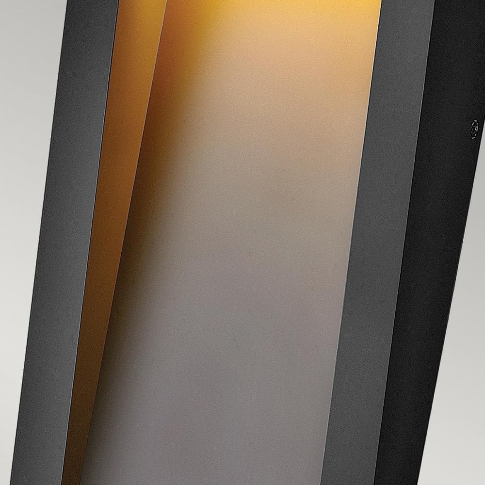HK-TAPER-M-TBK Taper LED Wall Lantern Textured Black