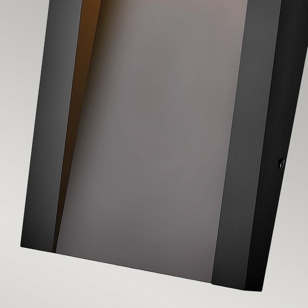 HK-TAPER-M-TBK Taper LED Wall Lantern Textured Black