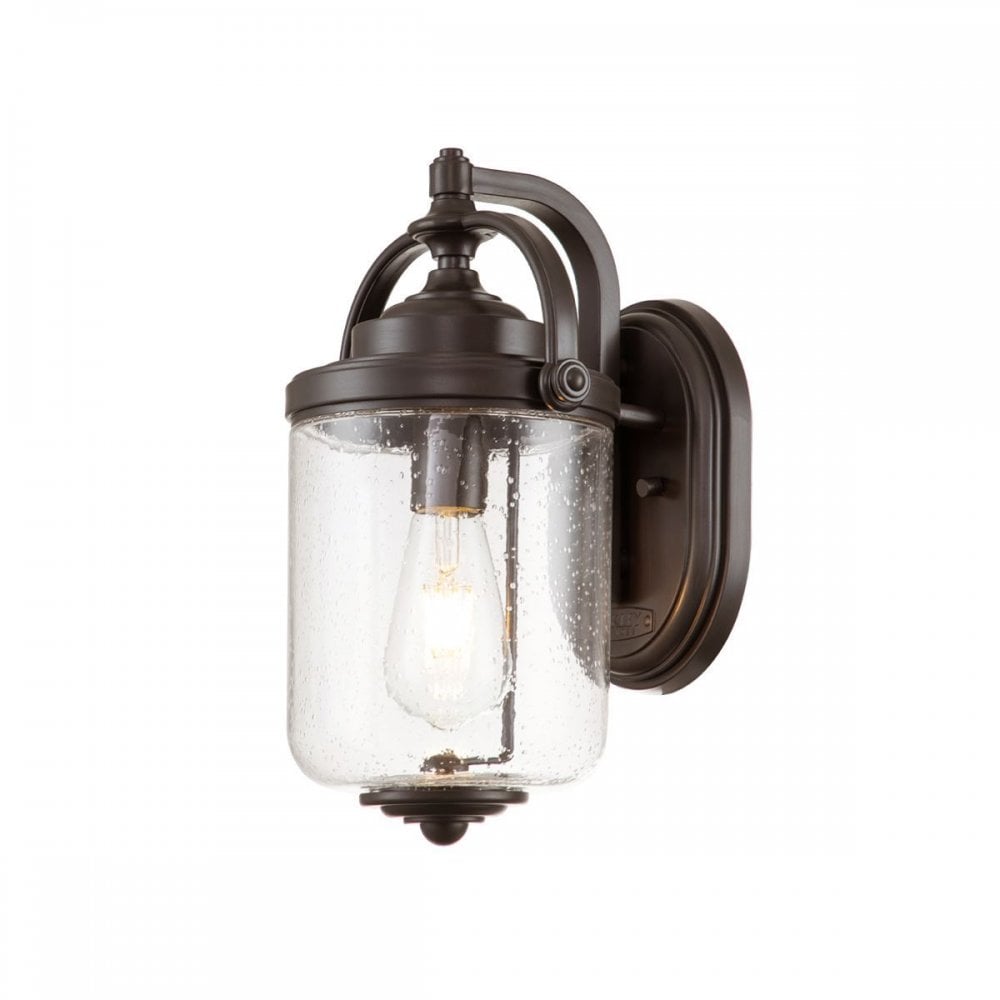 HK-WILLOUGHBY-S-OZ Willoughby 1 Light Wall Lantern Oil Rubbed Bronze