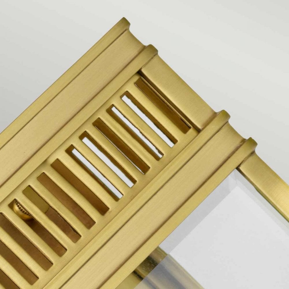 HL7-S-BB Holborn 1 Light Small Half Lantern Brushed Brass