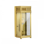 HL7-S-BB Holborn 1 Light Small Half Lantern Brushed Brass