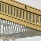 HOLBORN-F-BB Holborn 2 Light Flush Brushed Brass