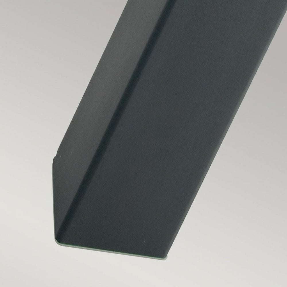 H-STAD-L-E27-BLK Halmstad 1 Light Large Bollard - Black