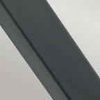 H-STAD-L-E27-BLK Halmstad 1 Light Large Bollard - Black