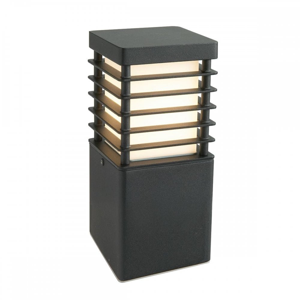 H-STAD-S-E27-BLK Halmstad Small Bollard Black