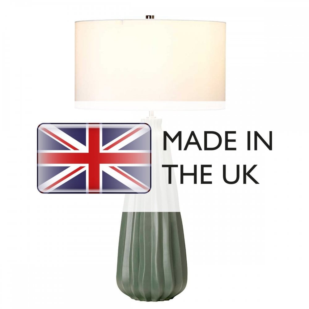 KEW-TL Kew 1 Light Table Lamp Sage Green