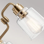 KL-AIVIAN3-WBR Aivian 3 Light Chandelier Weathered Brass