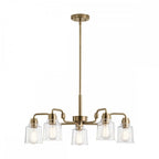 KL-AIVIAN5-WBR Aivian 5 Light Chandelier Weathered Brass