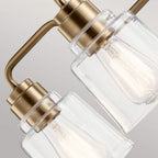 KL-AIVIAN5-WBR Aivian 5 Light Chandelier Weathered Brass
