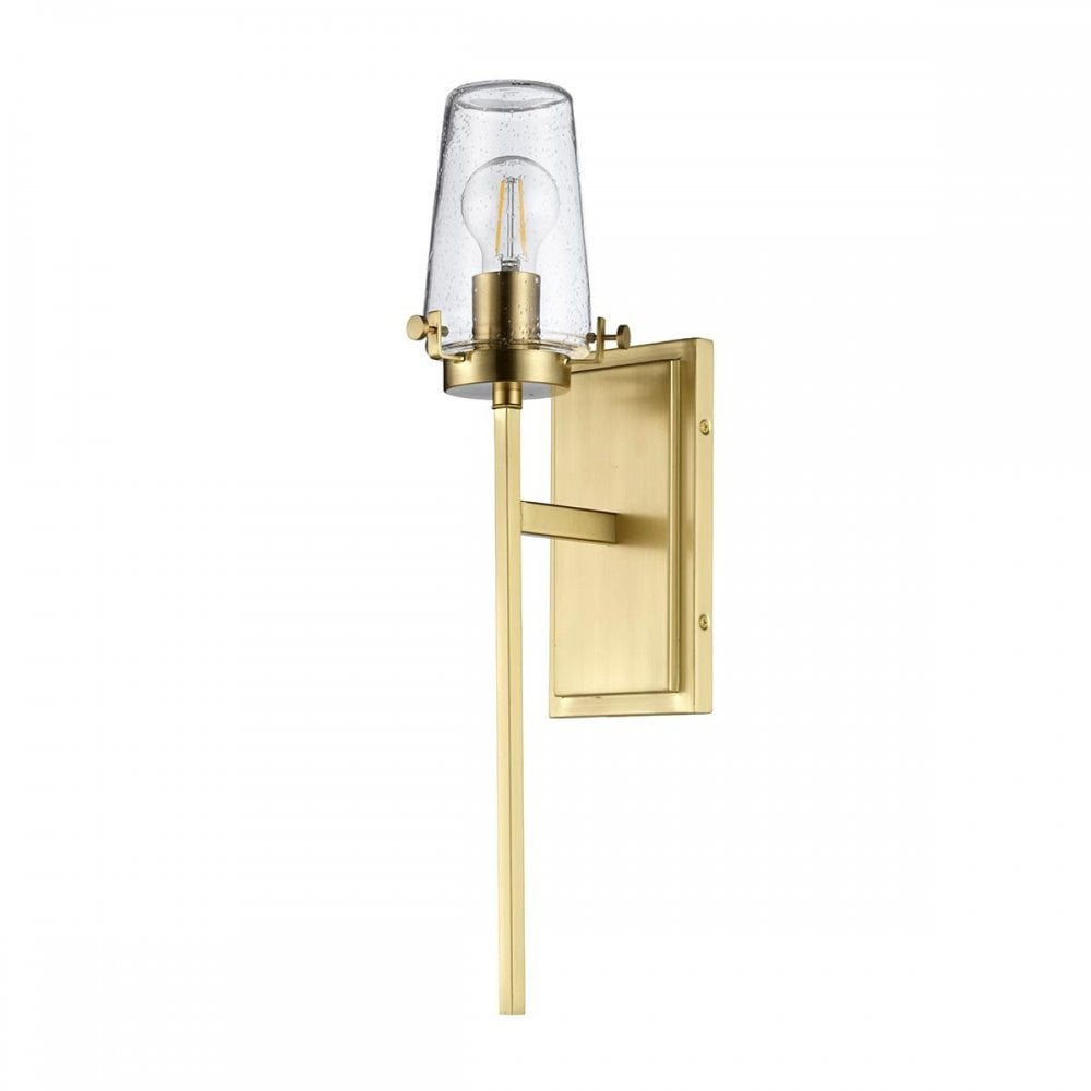 KL-ALTON1-BATH-BB Alton 1 Light Wall Light Brushed Brass