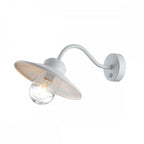KLAMPENBORG-PIR-WHT Klampenborg 1 Light Wall Lantern with PIR White