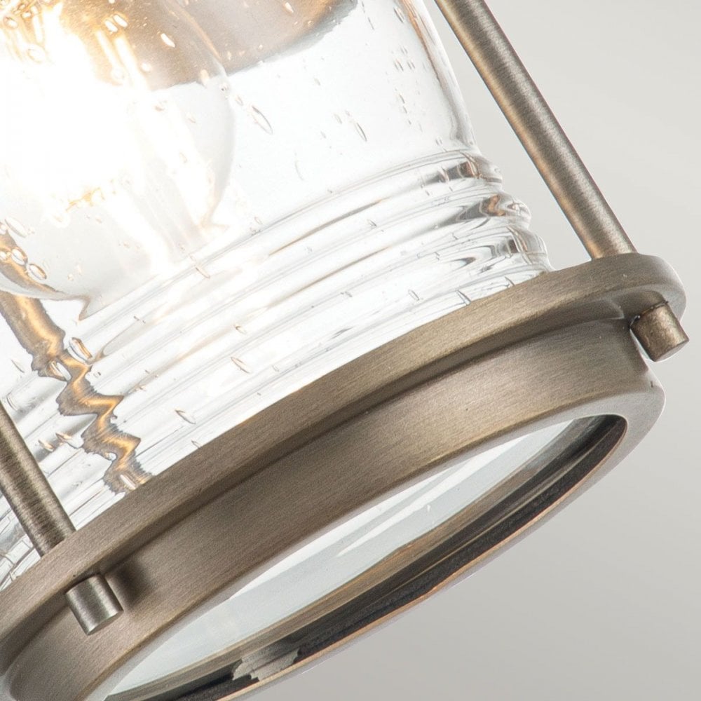 KL-ASHLANDBAY2-S-BU Ashland Bay 1 Light Small Wall Lantern Burnished Bronze