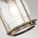 KL-ASHLANDBAY8-S-BU Ashland Bay 1 Light Small Chain Lantern Burnished Bronze