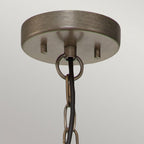 KL-ASHLANDBAY8-S-BU Ashland Bay 1 Light Small Chain Lantern Burnished Bronze