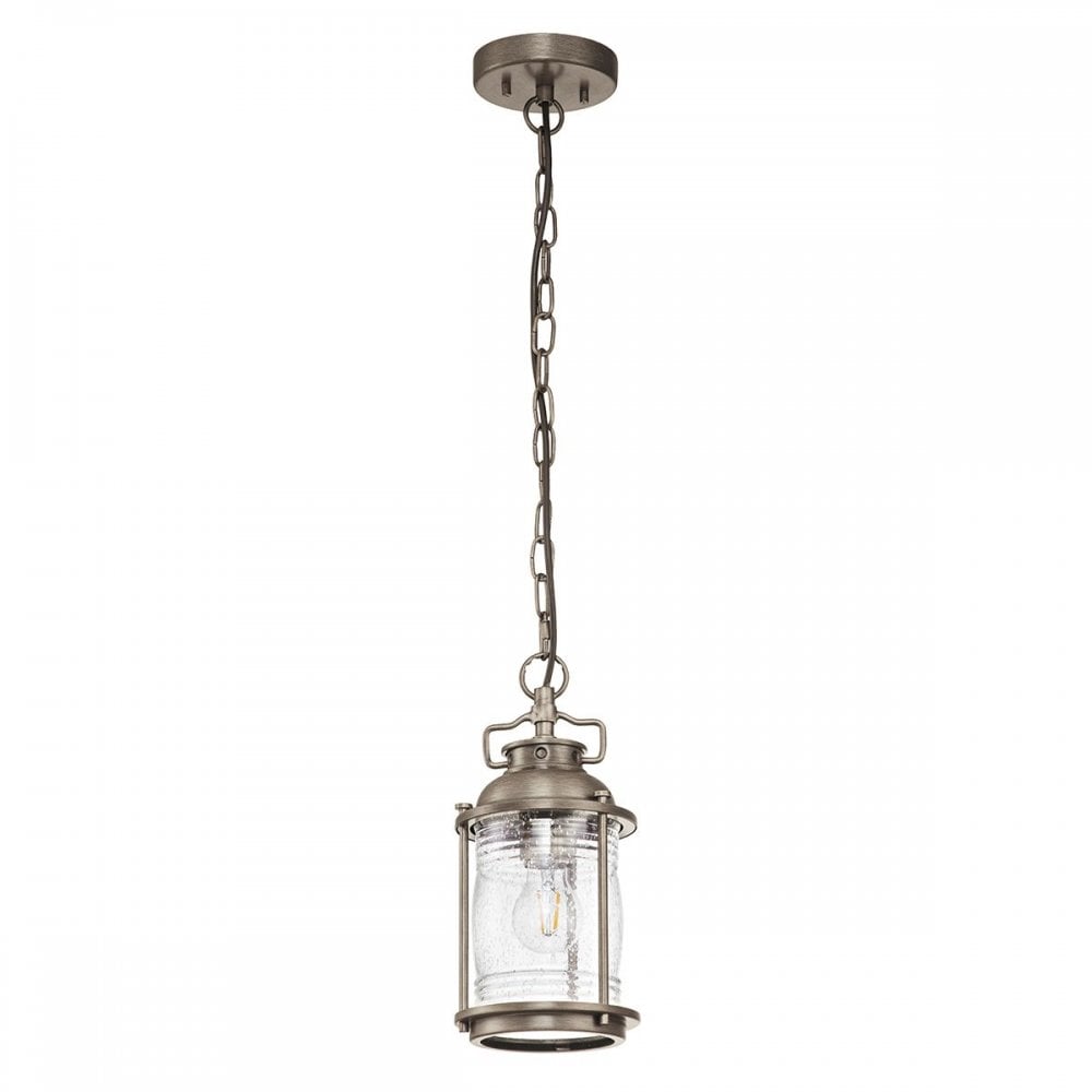 KL-ASHLANDBAY8-S-BU Ashland Bay 1 Light Small Chain Lantern Burnished Bronze