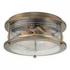 KL-ASHLANDBAY-F-BU Ashland Bay 2 Light Outdoor Ceiling Flush Burnished Bronze