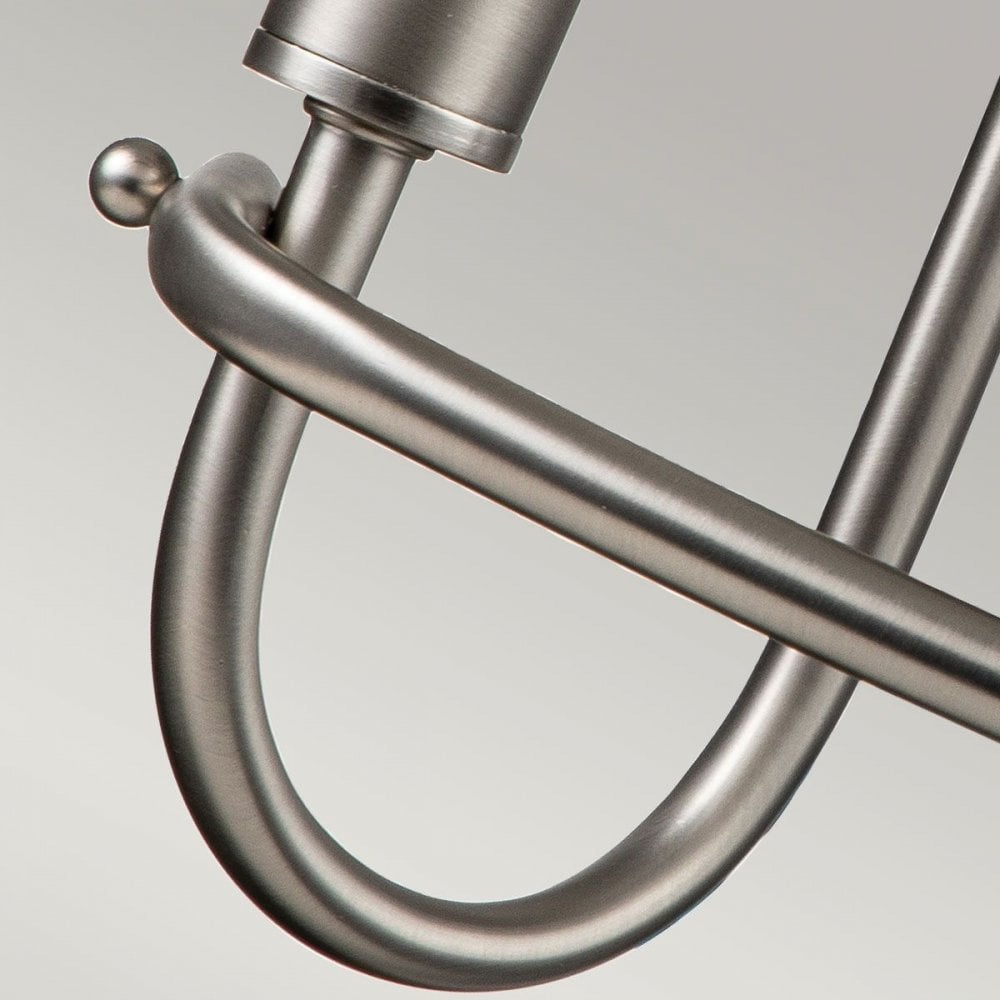 KL-CAPITOL-HILL2-BN Capitol Hill 2lt Wall light Brushed Nickel