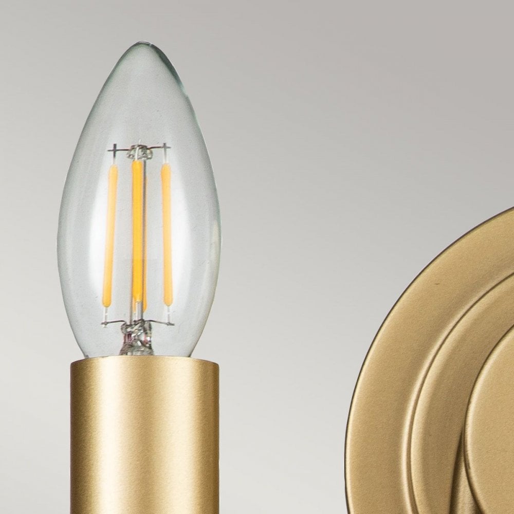 KL-CAPITOL-HILL2-PNBR Capitol Hill 2lt Wall light Painted Natural Brass