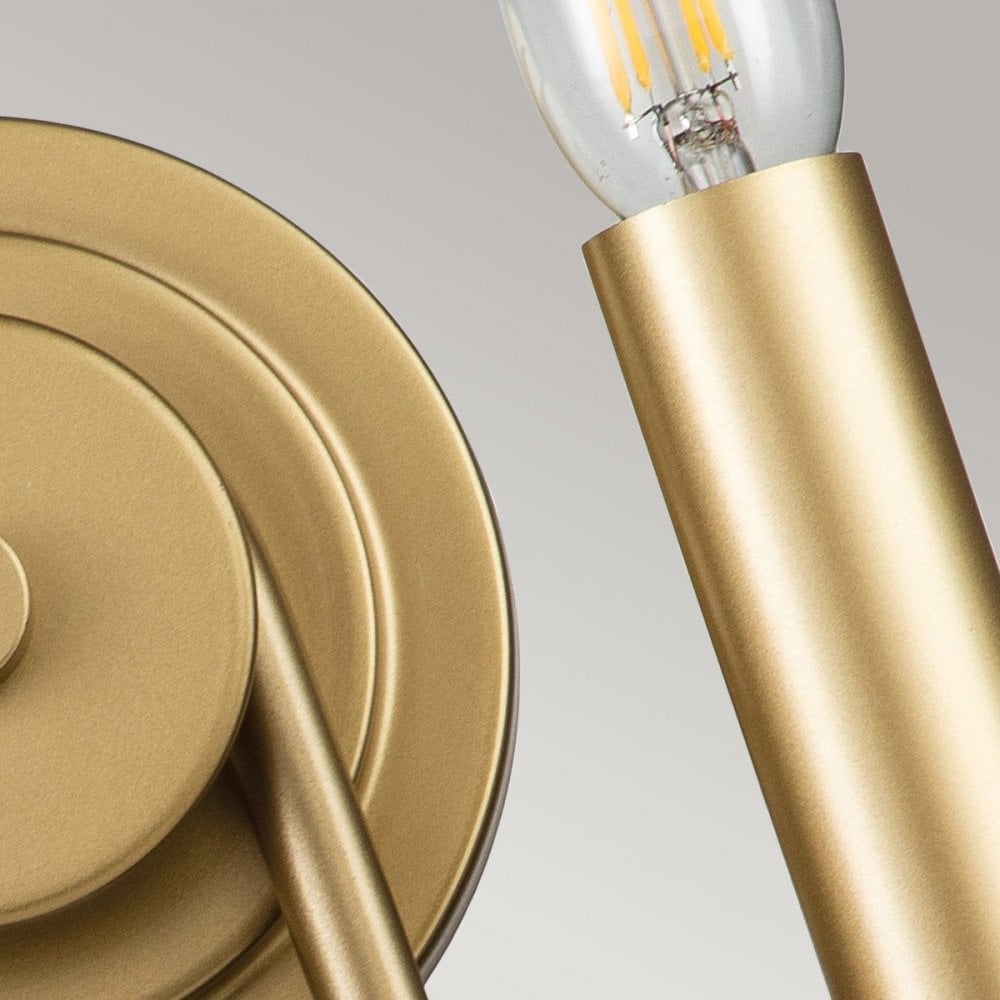 KL-CAPITOL-HILL2-PNBR Capitol Hill 2lt Wall light Painted Natural Brass