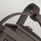 KL-CARLSON-M-RZ Carlson 2 Light Wall Lantern Rubbed Bronze