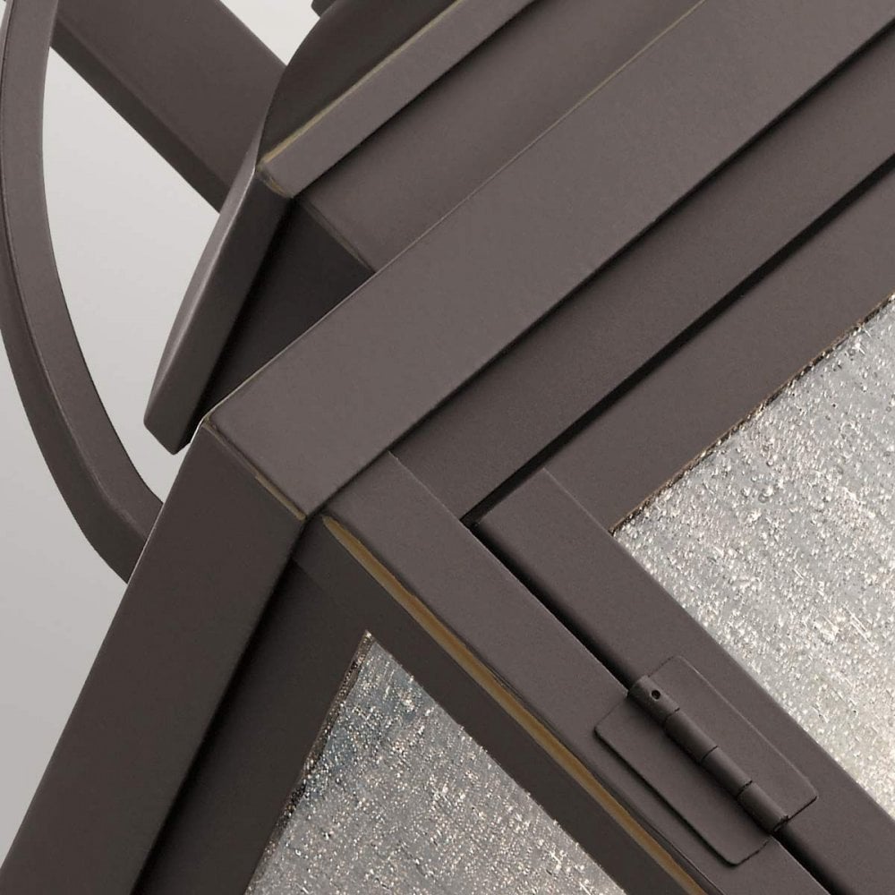 KL-CARLSON-M-RZ Carlson 2 Light Wall Lantern Rubbed Bronze
