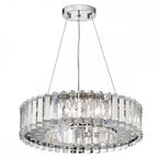 KL-CRYSTAL-SKYE8 Crystal Skye 8 Light Chandelier Chrome