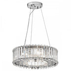 KL-CRYSTAL-SKYE-P-A Crystal Skye 6 Light Pendant Chrome