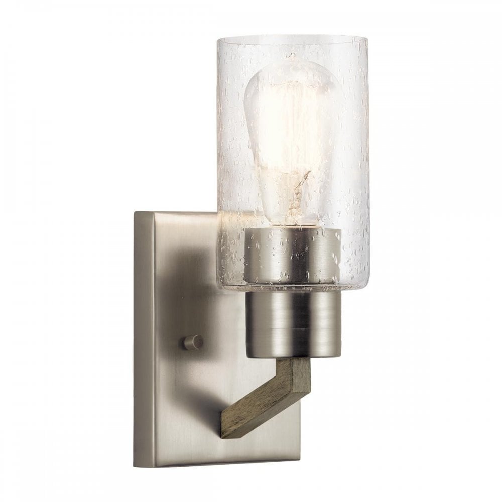 KL-DERYN1-DAG Deryn 1 Light Wall Light Distressed Antique Grey