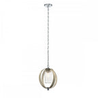 KL-GRAND-BANK-P-DAG Grand Bank 1 Light Outdoor Pendant Distressed Antique Grey & Brushed Aluminium