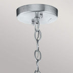 KL-GRAND-BANK-P-DAG Grand Bank 1 Light Outdoor Pendant Distressed Antique Grey & Brushed Aluminium