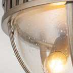 KL-HALLERON-F-BU Halleron 3 Light Ceiling Flush Burnished Bronze