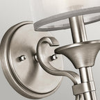 KL-LACEY1-AP Lacey 1 Light Wall Light Antique Pewter